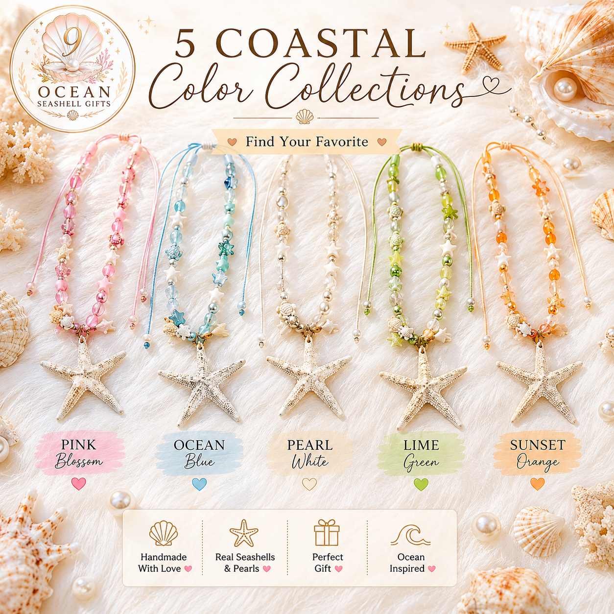 Starfish Necklaces